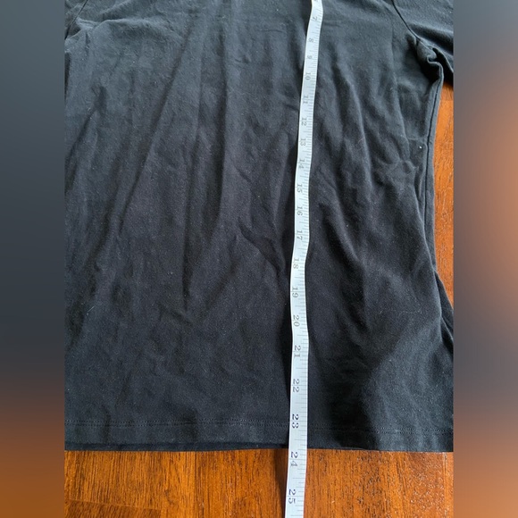 Abercrombie & Fitch A&F Essentials Youth Tight Black Long Sleeve Shirt Large - Picture 8 of 8